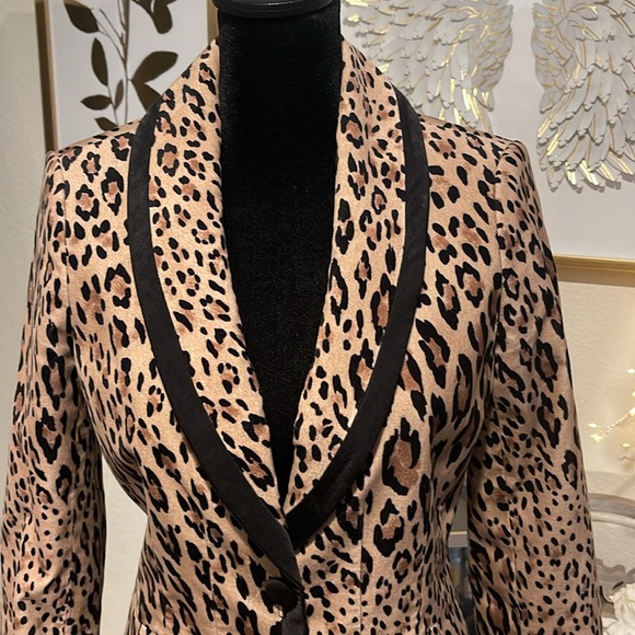 Leopard print blazer - SIZE 2 - Picture 2 of 8